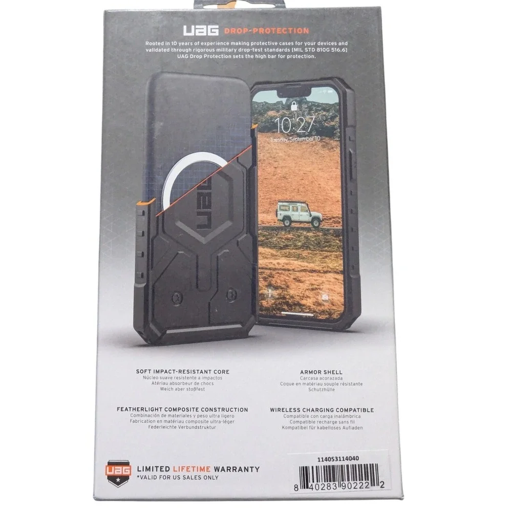 Y9. Urban Armor Gear (UAG) Pathfinder Case W/Magsafe Apple‎ iPhone 14 Plus Black